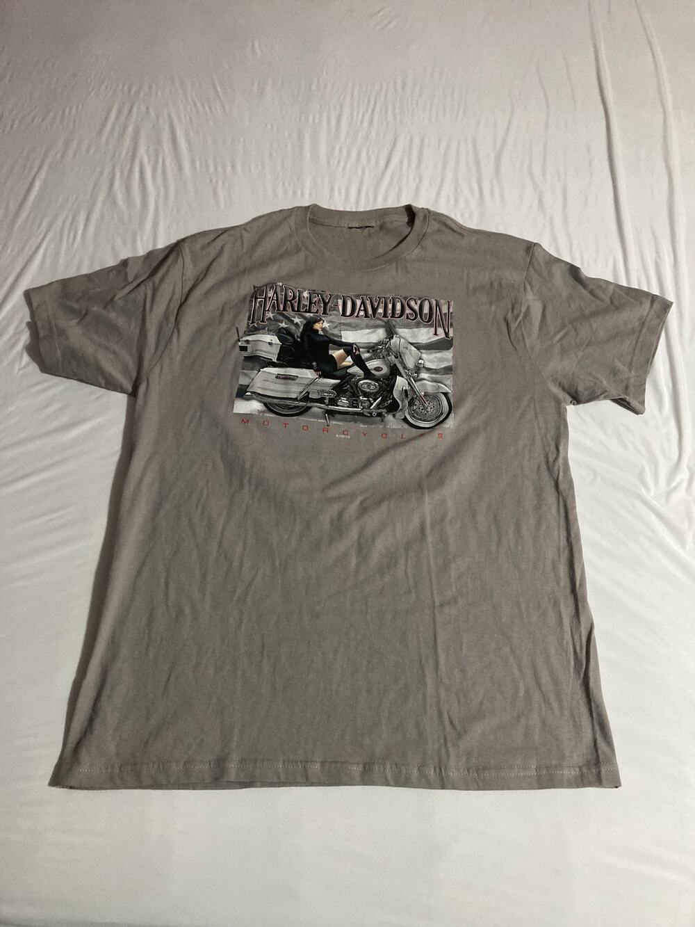Harley-Davidson Motorcycle Graphic T-Shirt, Men's XL Classic Design